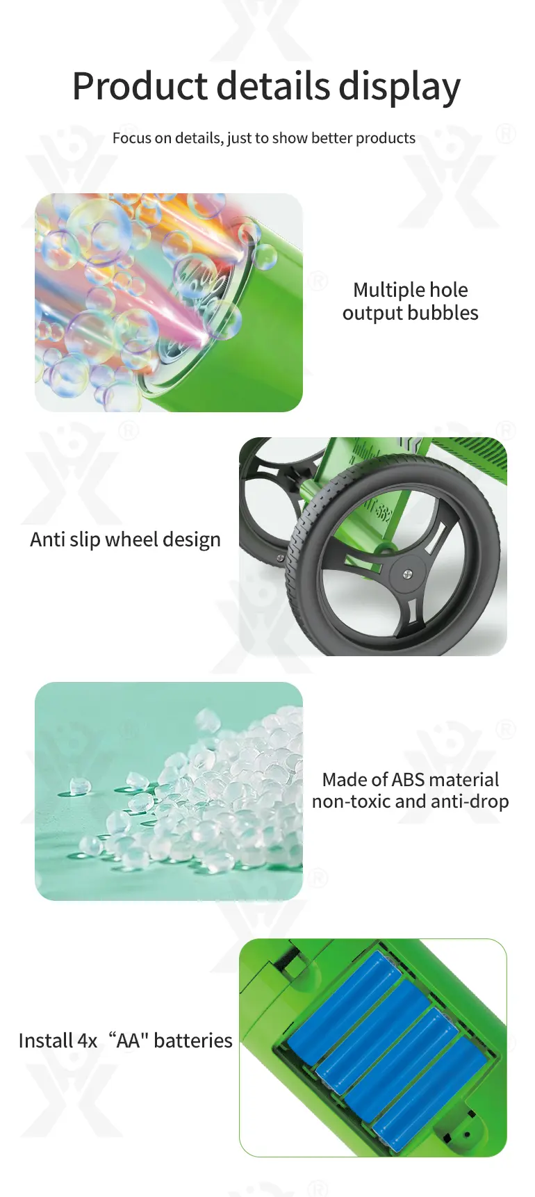 Bubble Mortar Toy · TV10224 · detail image 6 of 8