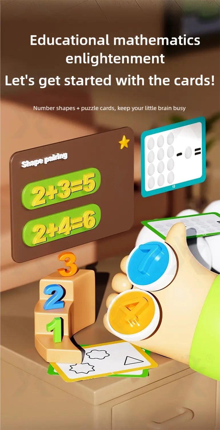 Chick Puzzle Matching Toy, Easter Egg Shape, For Shape and Color Recognition · TV10253 · detail image 5 of 10