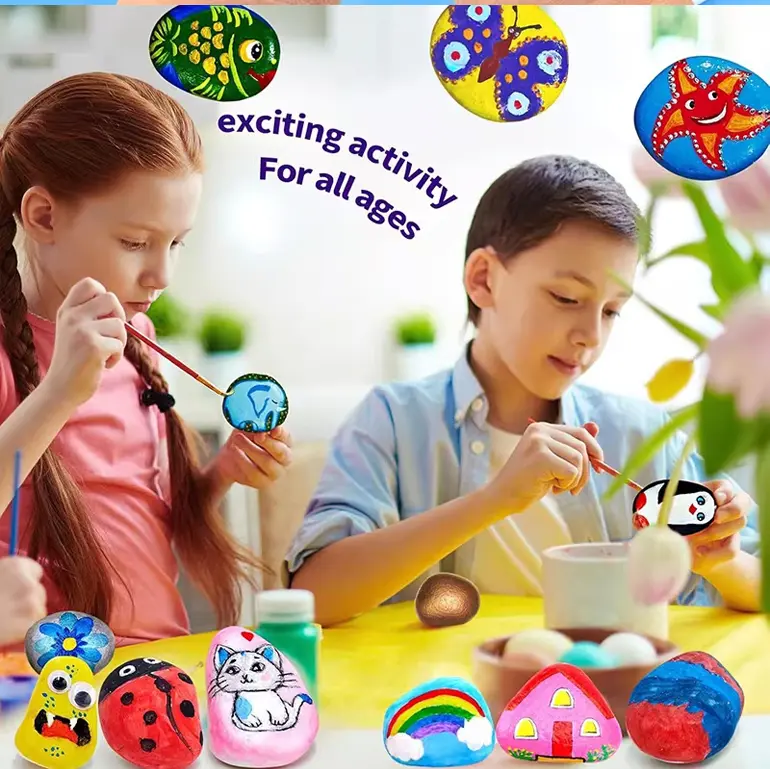 Kids DIY Rock Painting Kit · TV10256 · detail image 2 of 9
