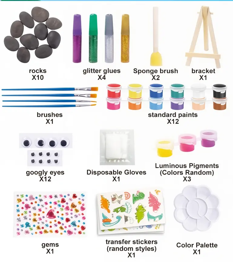 Kids DIY Rock Painting Kit · TV10256 · detail image 7 of 9