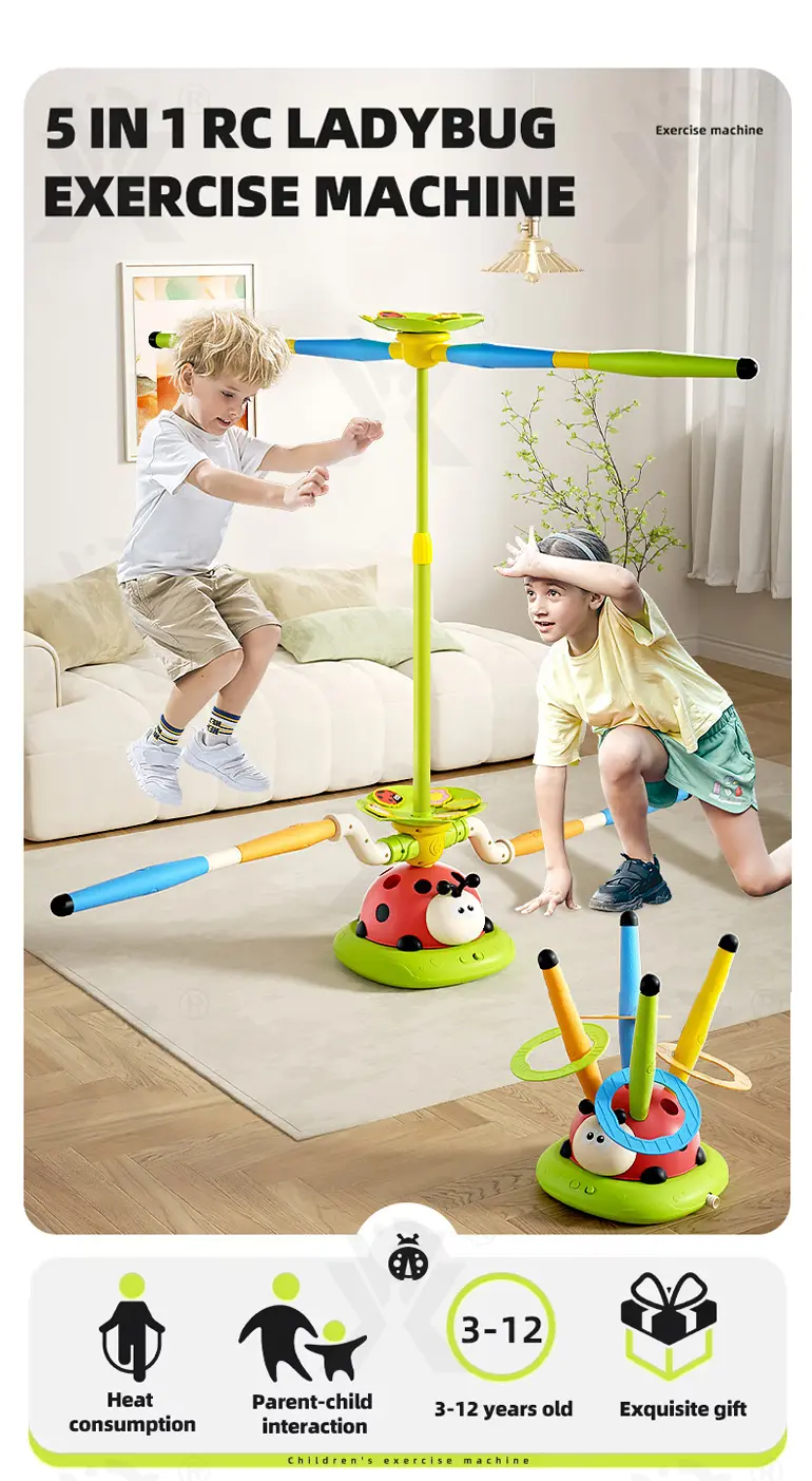 Exercise Machine Toy, 5 in 1 Musical Jump Toys · TV10218 · detail image 1 of 7