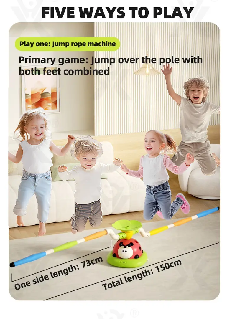 Exercise Machine Toy, 5 in 1 Musical Jump Toys · TV10218 · detail image 2 of 7