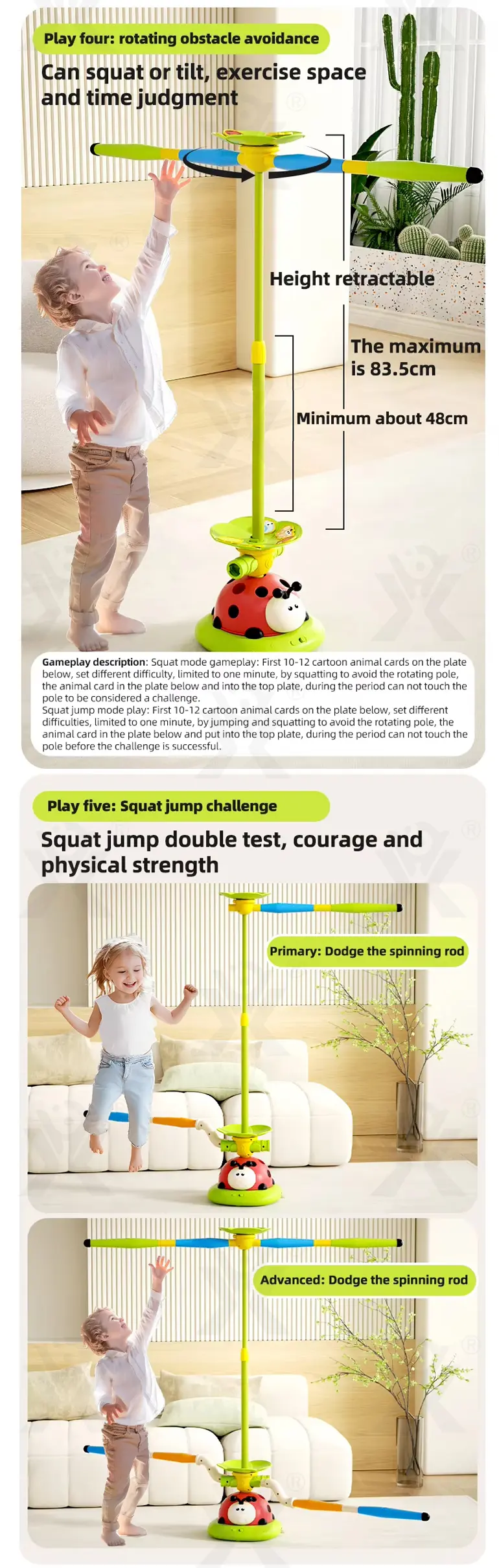 Exercise Machine Toy, 5 in 1 Musical Jump Toys · TV10218 · detail image 5 of 7