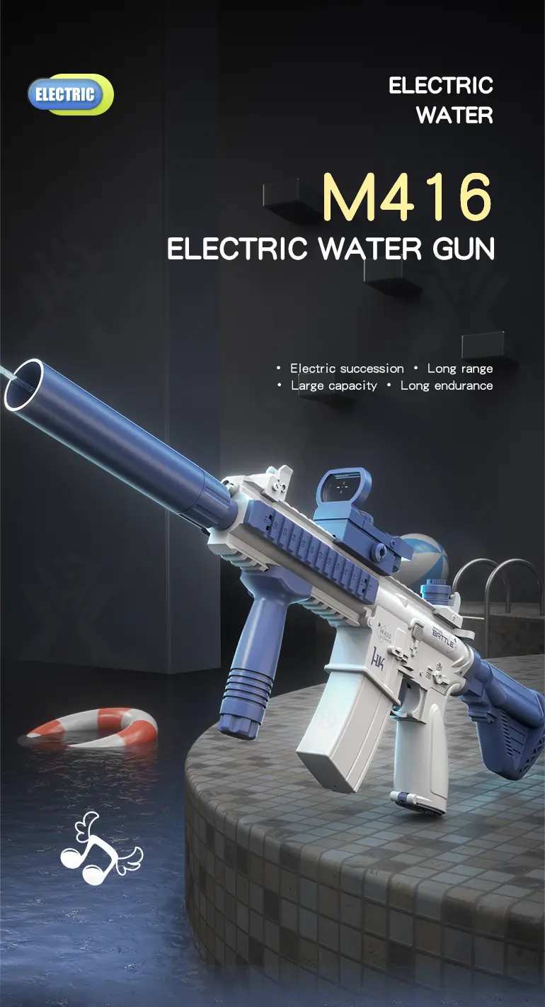 Electric M416 Water Gun · TV10227 · detail image 1 of 11
