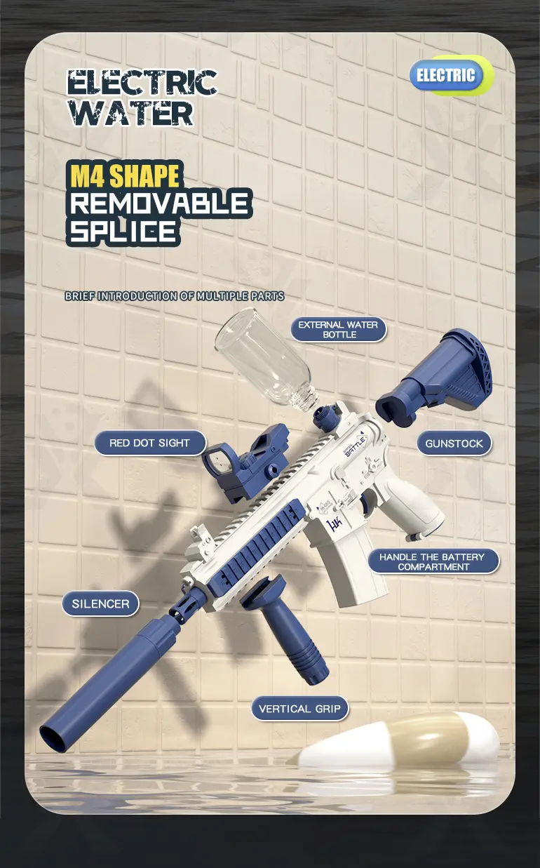 Electric M416 Water Gun · TV10227 · detail image 7 of 11