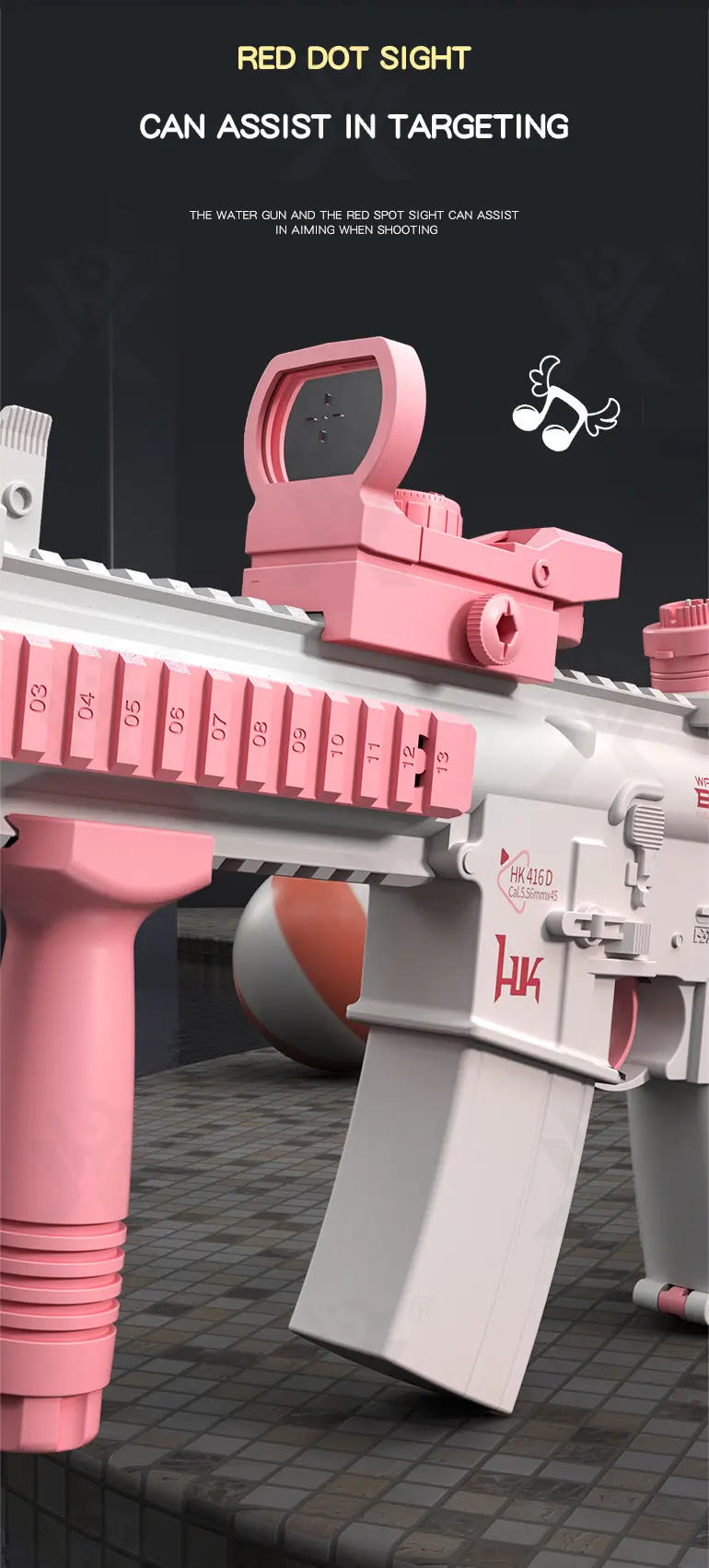 Electric M416 Water Gun · TV10227 · detail image 8 of 11