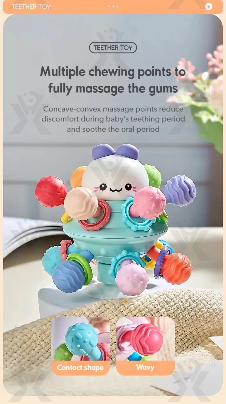 Manhattan Atomic Sphere Toy, Feledorashia Baby Toy, Montessori Sensory · TV10255 · detail image 4 of 9