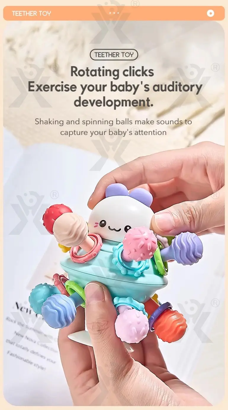 Manhattan Atomic Sphere Toy, Feledorashia Baby Toy, Montessori Sensory · TV10255 · detail image 6 of 9
