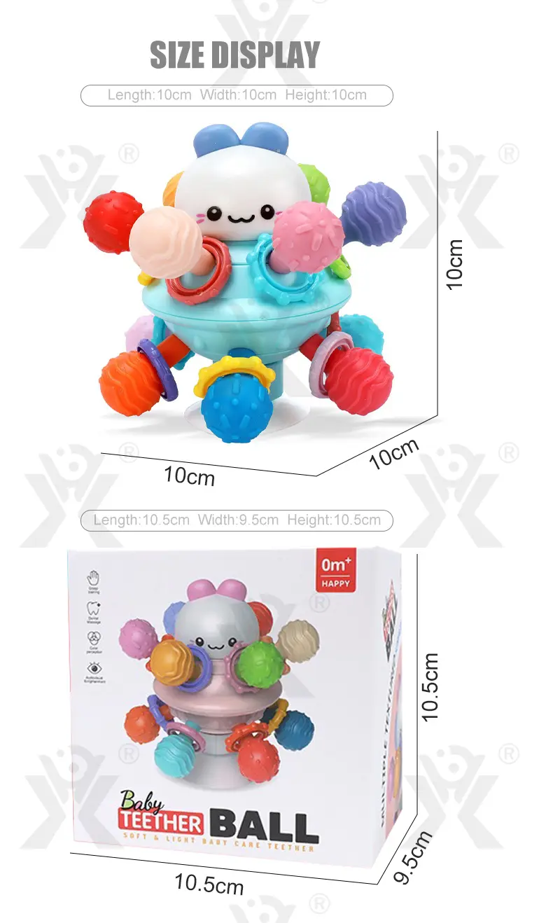 Manhattan Atomic Sphere Toy, Feledorashia Baby Toy, Montessori Sensory · TV10255 · detail image 9 of 9