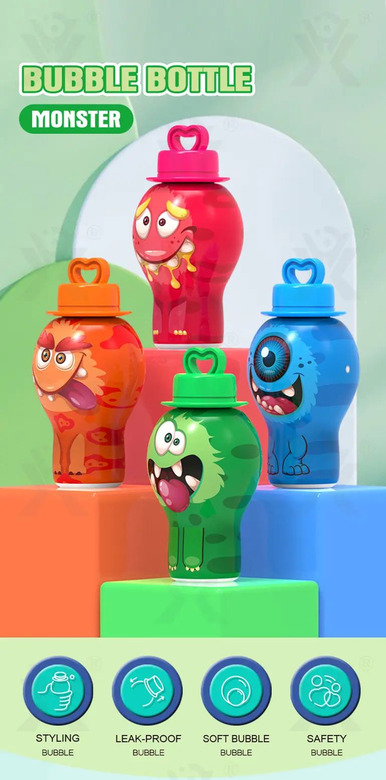 Monster Bubble Bottle, Bubble Blowing Water Toy · TV10230 · detail image 1 of 7