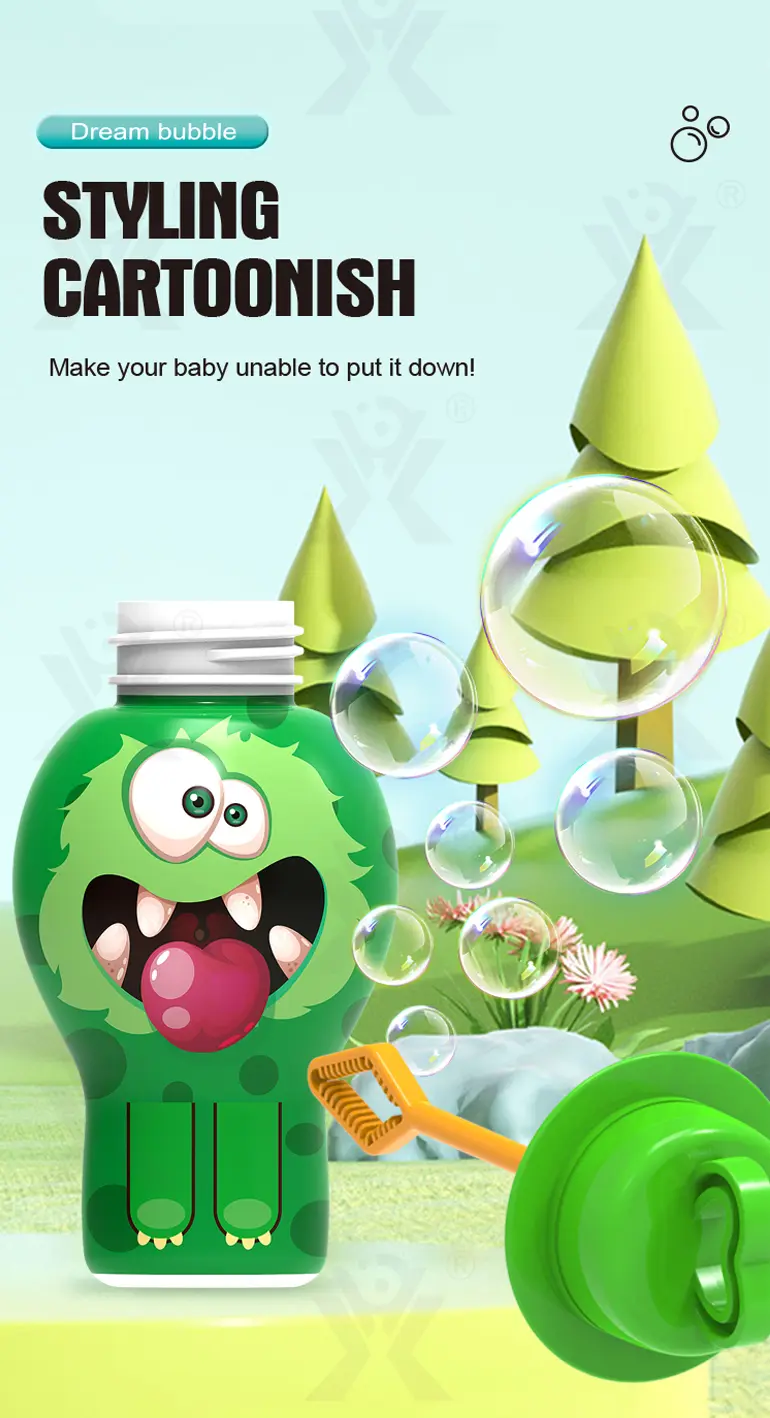 Monster Bubble Bottle, Bubble Blowing Water Toy · TV10230 · detail image 2 of 7