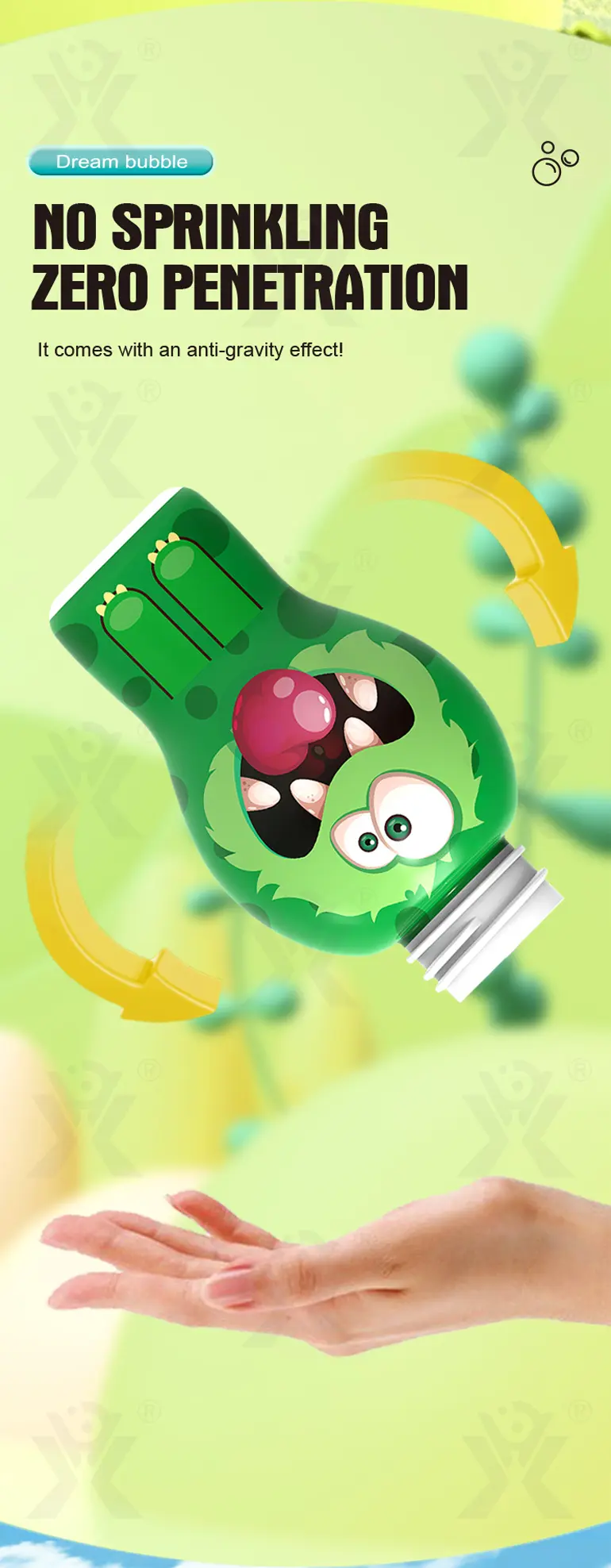 Monster Bubble Bottle, Bubble Blowing Water Toy · TV10230 · detail image 3 of 7