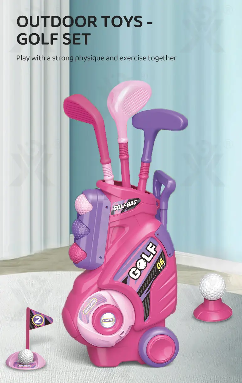 Toddler Outdoor Golf Toy Set · TV10219 · detail image 1 of 10