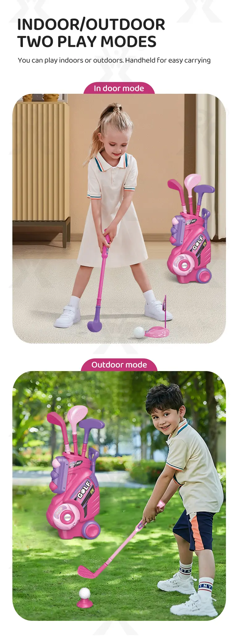 Toddler Outdoor Golf Toy Set · TV10219 · detail image 6 of 10