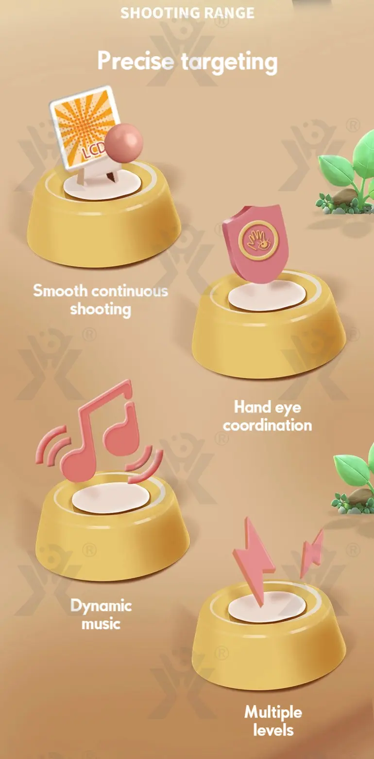 Kids Pinball Shooting Game, Developmental Board Toy · TV10254 · detail image 2 of 9