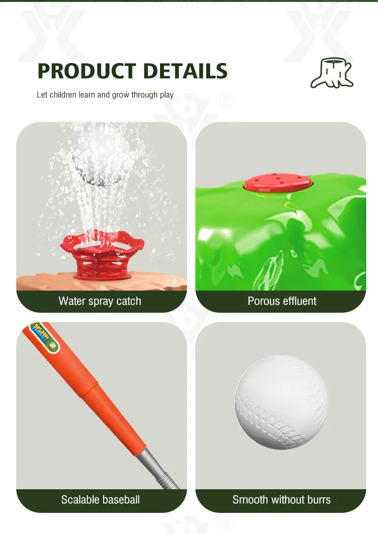 New 2-in-1 Water Sprinkler Baseball Toy for Kids · TV10248 · detail image 5 of 7