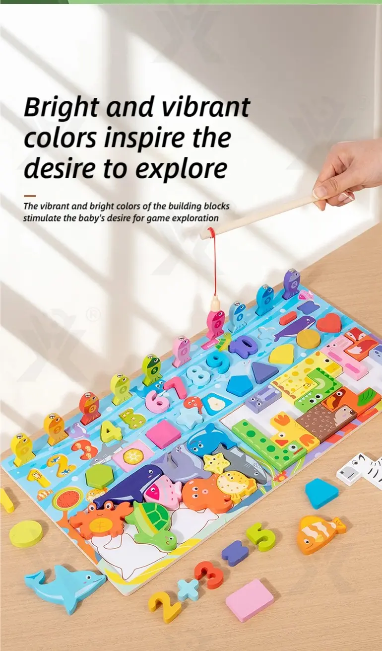 WholesaleKids Wooden Puzzle Toy, Math Game Included · TV10221 · detail image 7 of 10
