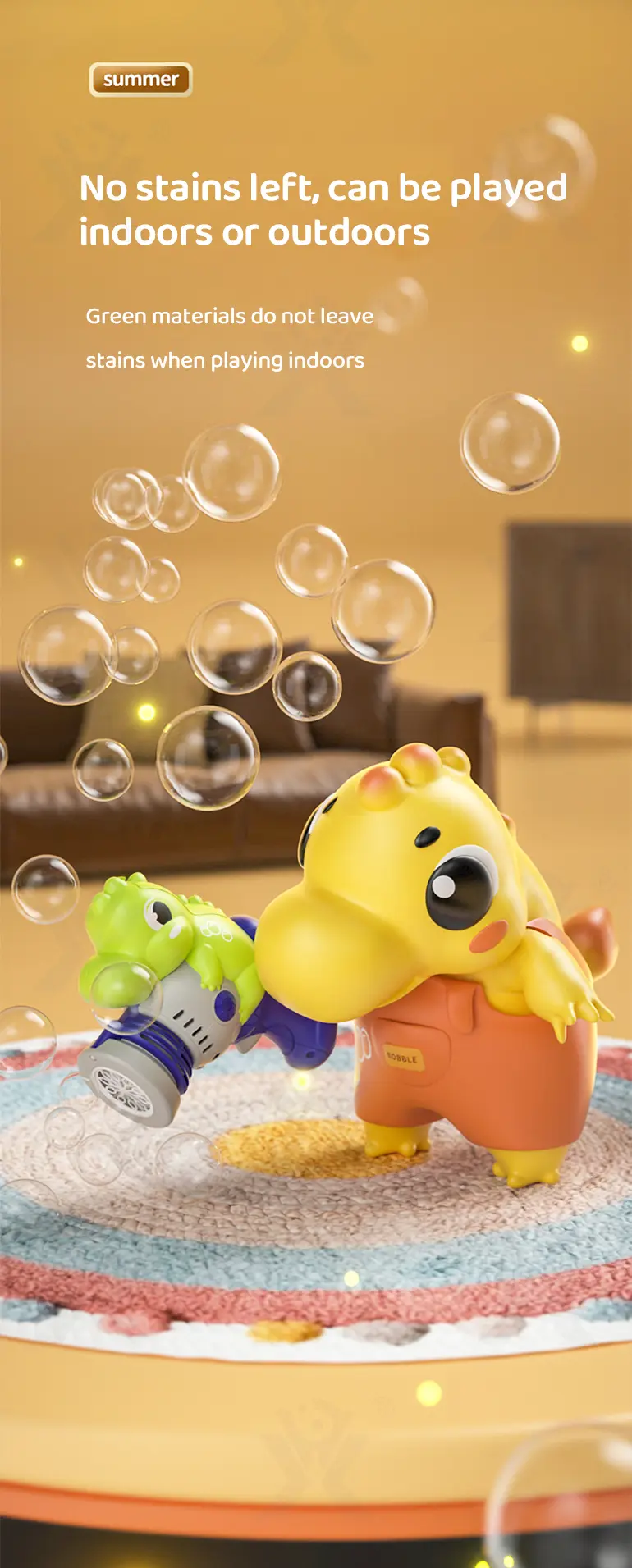 Dinosaur Bubble Gun · TV10225 · detail image 5 of 9