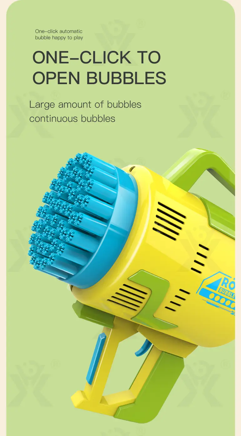 48-Hole Electric Bubble Machine -Summer toys For Kids · TV10232 · detail image 3 of 13