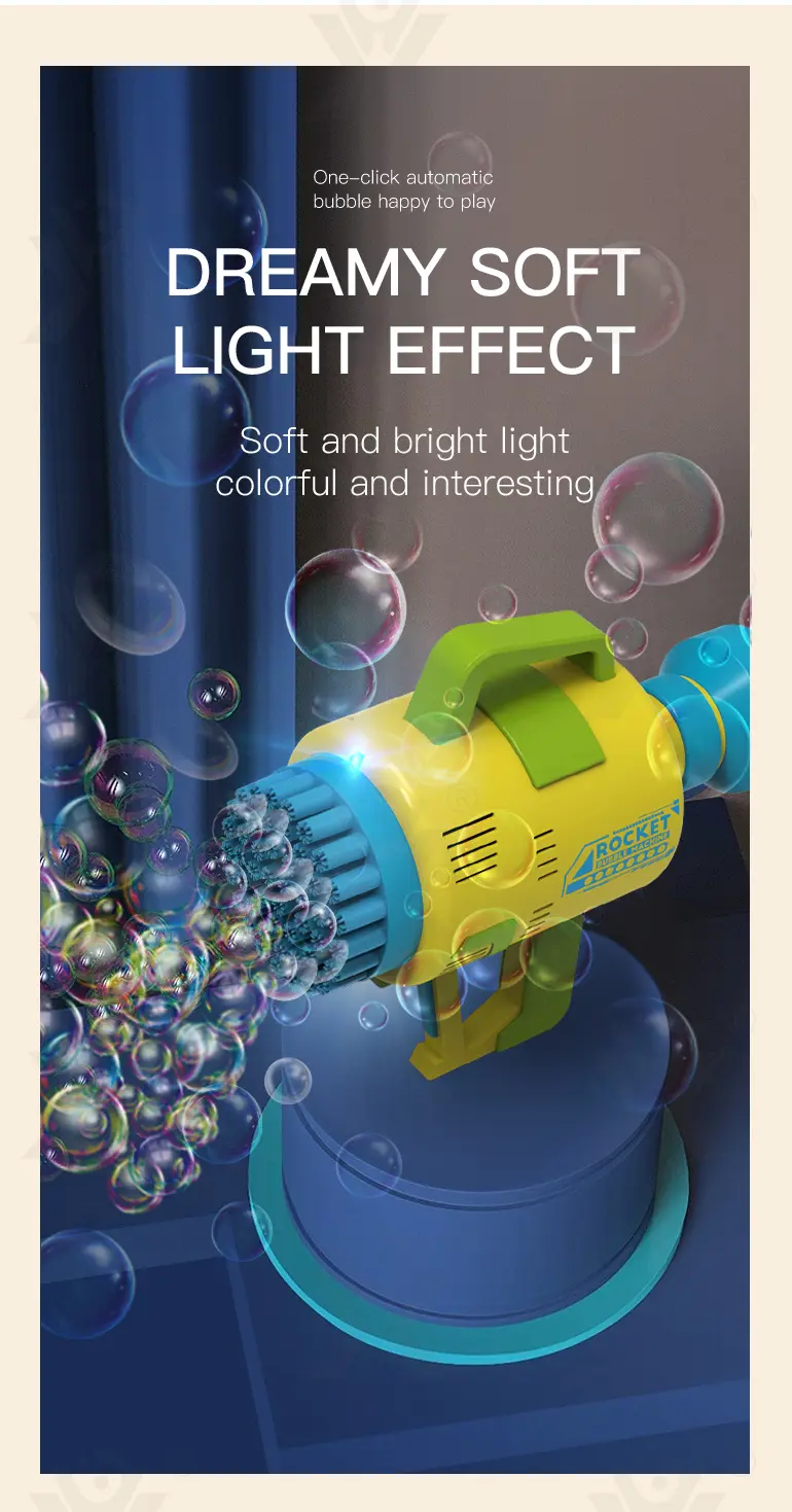 48-Hole Electric Bubble Machine -Summer toys For Kids · TV10232 · detail image 7 of 13