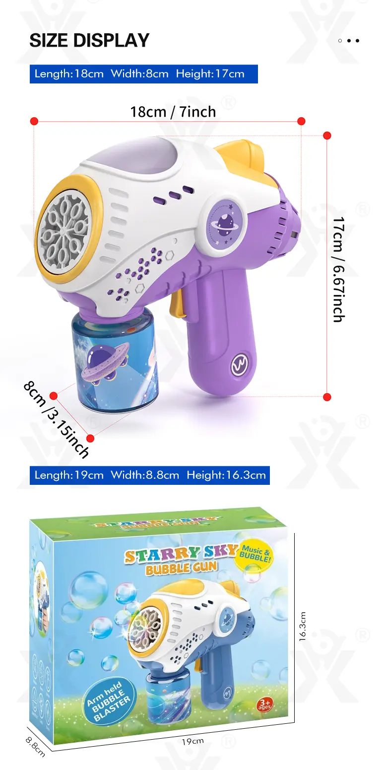 Sky Bubble Machine Gun 360° Leak-Proof · TV10237 · detail image 10 of 10