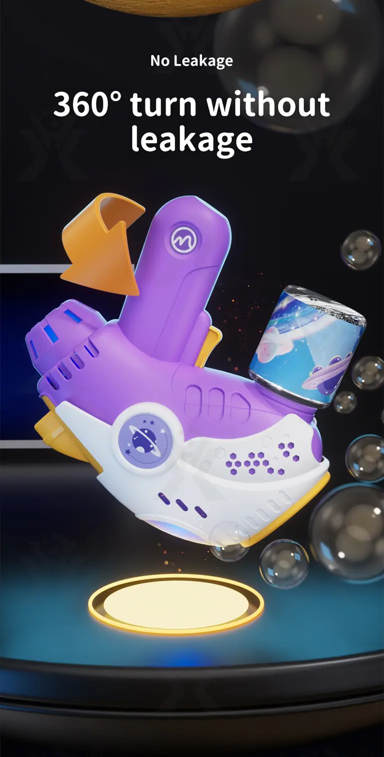 Sky Bubble Machine Gun 360° Leak-Proof · TV10237 · detail image 2 of 10