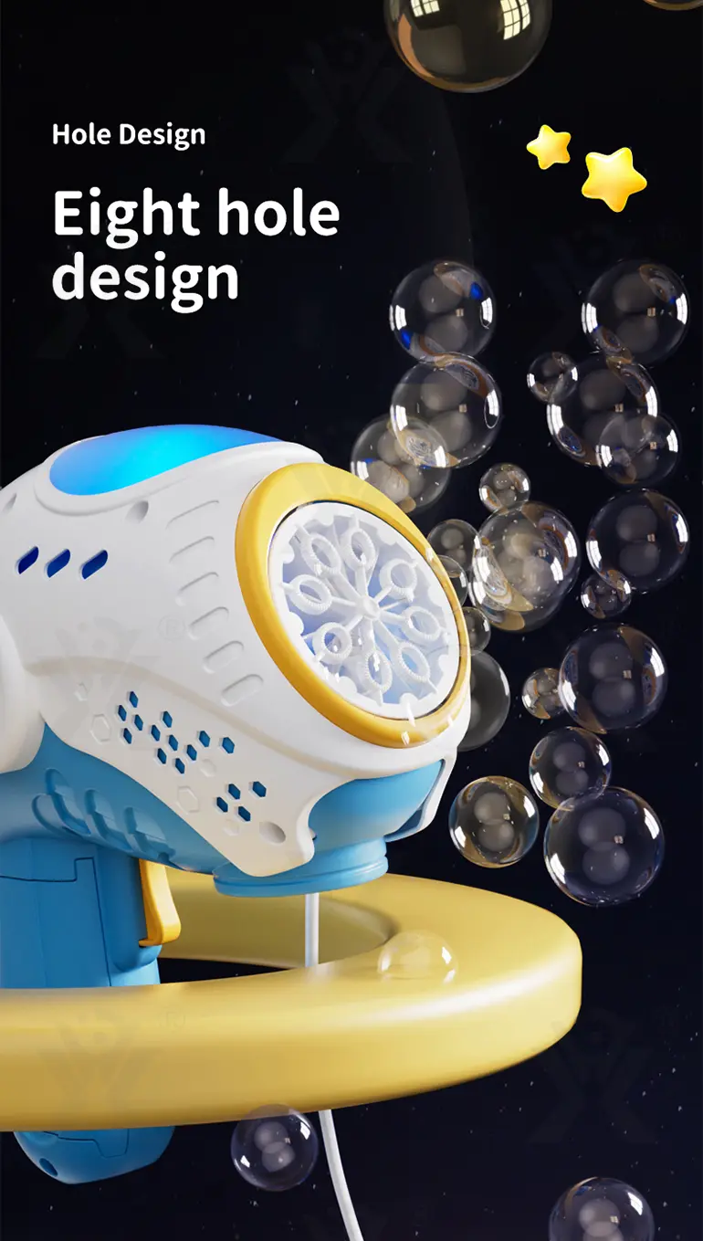 Sky Bubble Machine Gun 360° Leak-Proof · TV10237 · detail image 5 of 10
