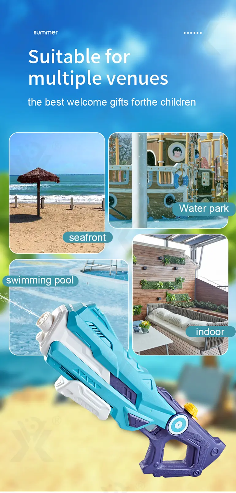Sci-Fi Water Gun Supply, Outdoor Beach Toys · TV10262 · detail image 3 of 11