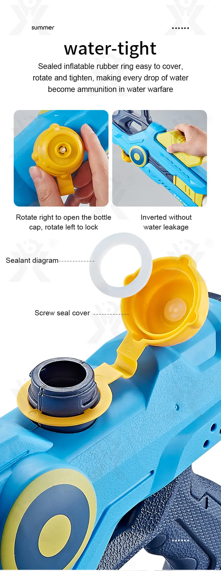 Sci-Fi Water Gun Supply, Outdoor Beach Toys · TV10262 · detail image 6 of 11