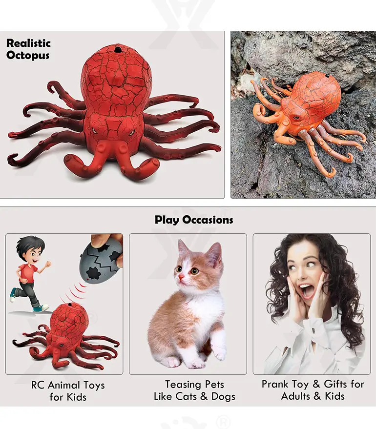 RC Octopus Toys, Fun RC Toys For Family Play · TV10260 · detail image 4 of 7