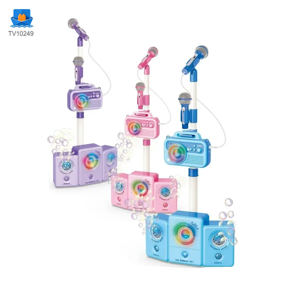 2-in-1 Microphone Speaker Bubble Maker · TV10249 · product photo 1 of 6