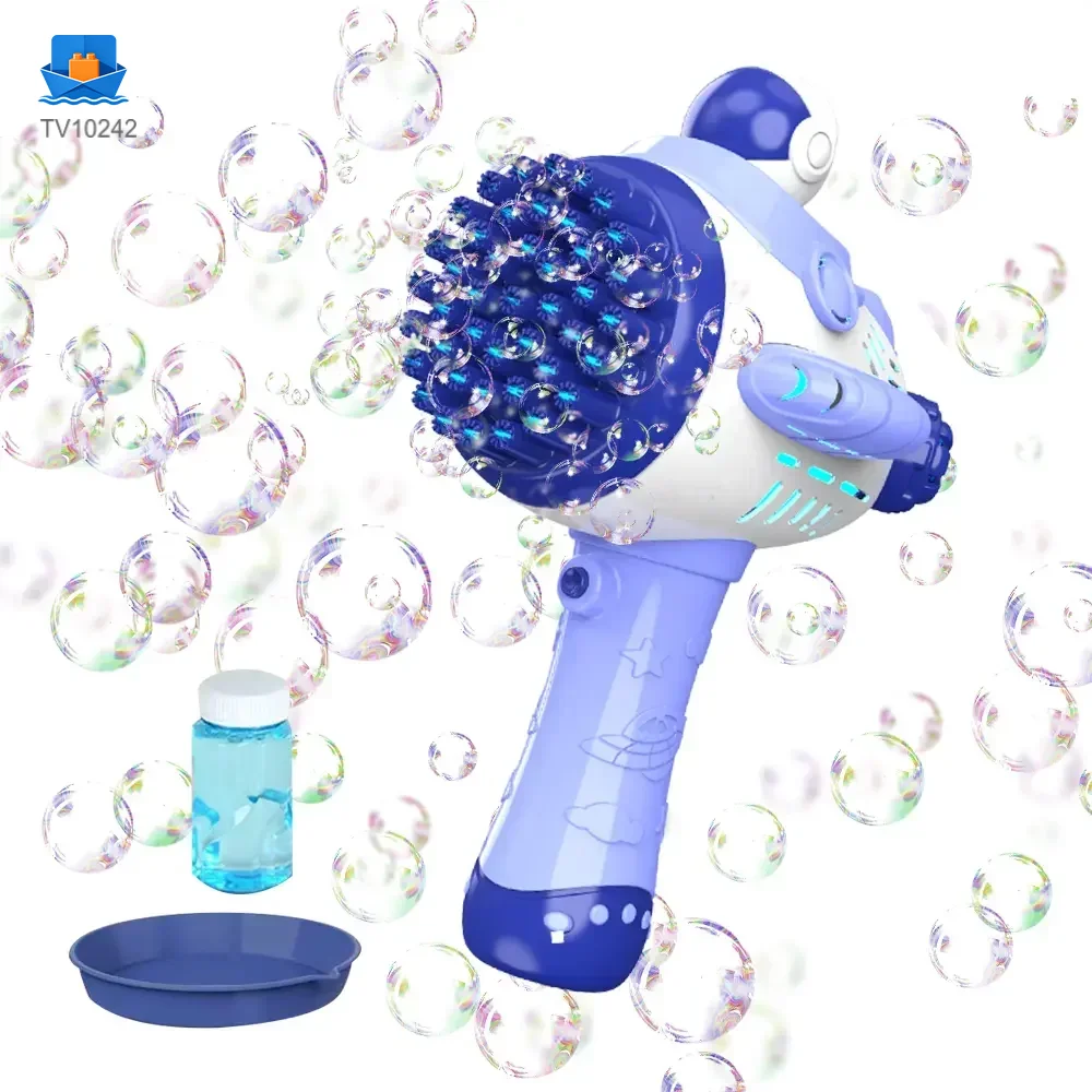 Astronaut Bubble Gun Toy, Spaceman Themed With 45 Holes · TV10242 · product photo 1 of 7