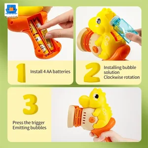 Dinosaur Bubble Gun · TV10225 · product photo 5 of 6