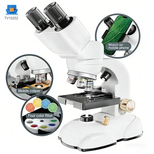 Binocular Microscope Toy, Suitable For Teaching and Playing