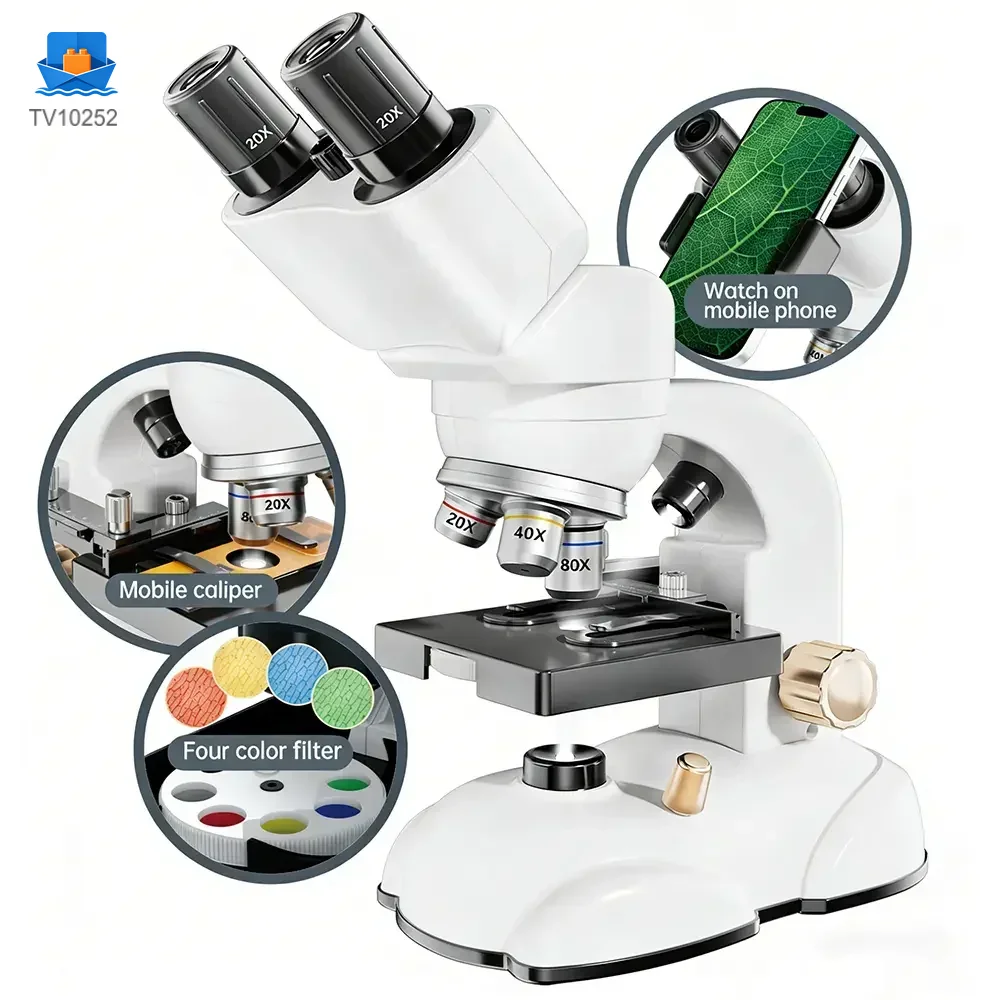 Binocular Microscope Toy, Suitable For Teaching and Playing · TV10252 · product photo 1 of 9