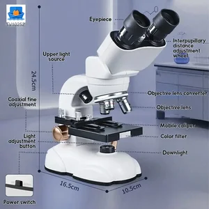 Binocular Microscope Toy, Suitable For Teaching and Playing · TV10252 · product photo 2 of 9