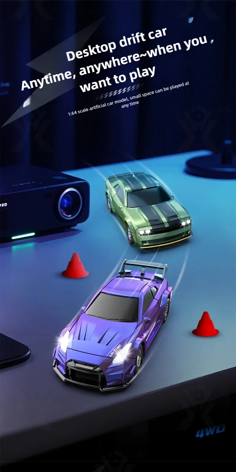 1: 64 Mini RC Car Toy, Remote Control Drift Car Toy · TV10178 · detail image 4 of 10