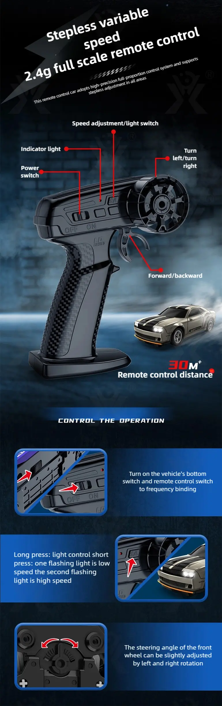 1: 64 Mini RC Car Toy, Remote Control Drift Car Toy · TV10178 · detail image 8 of 10