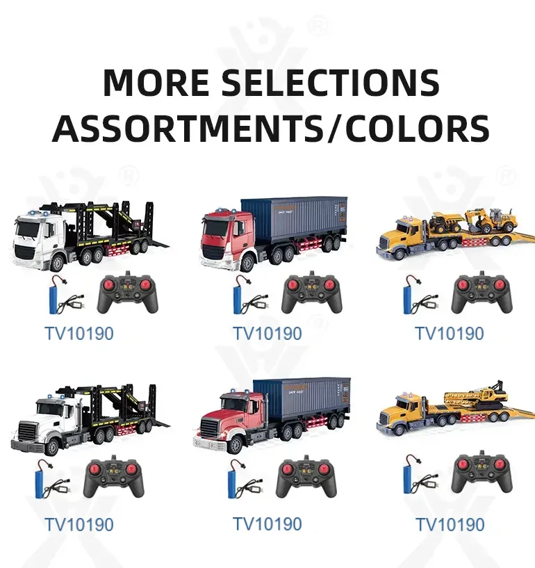 1:24 RC Trailer Car, Semi Truck Toy · TV10190 · detail image 6 of 7