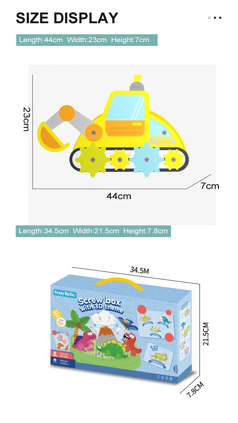 Magic Montessori Play, Screw Toolbox Toy -3 Year Old Educational Toys · TV10186 · detail image 14 of 14
