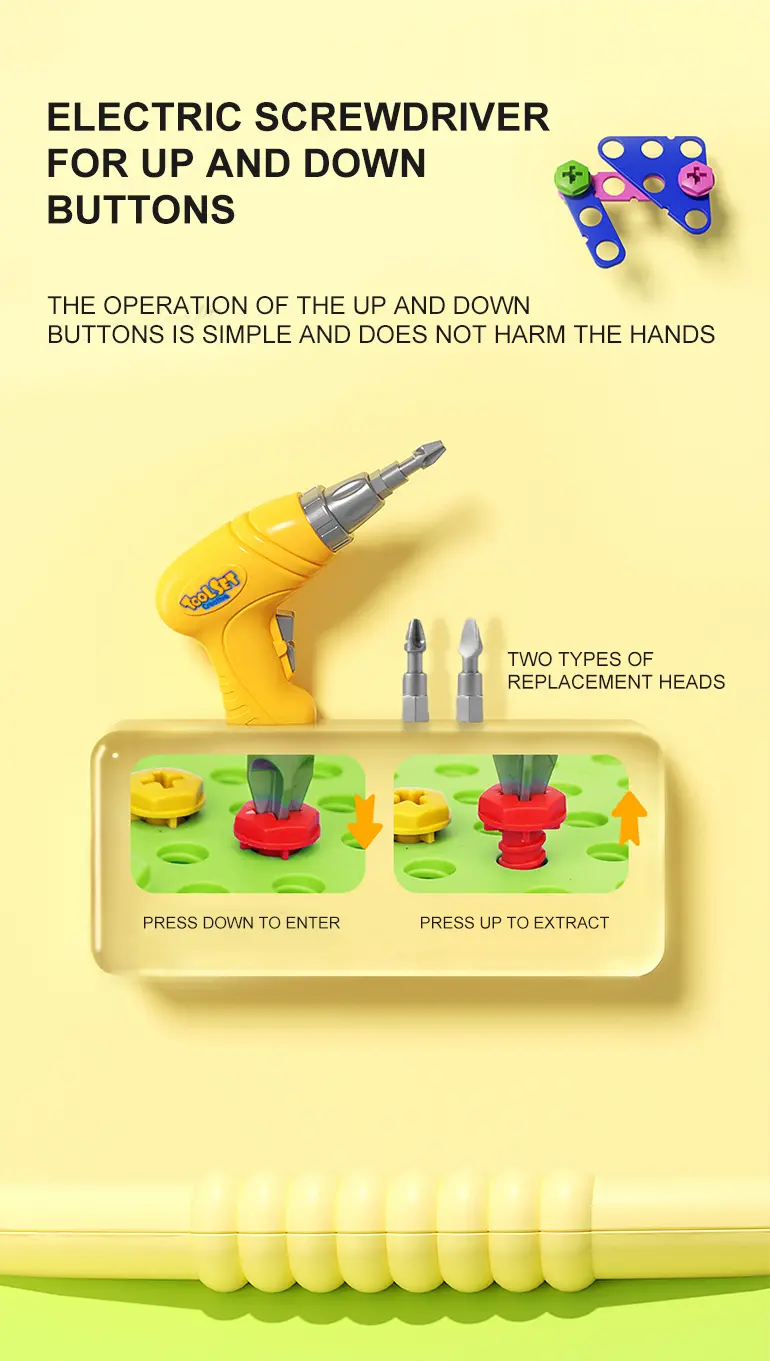 Magic Montessori Play, Screw Toolbox Toy -3 Year Old Educational Toys · TV10186 · detail image 8 of 14