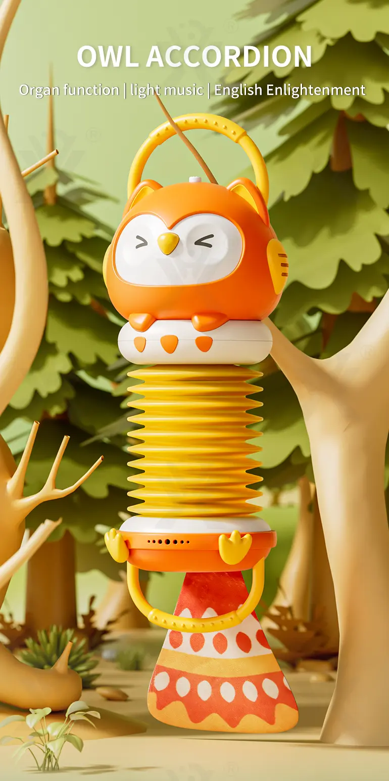 Owl Accordion Toy · TV10203 · detail image 1 of 8