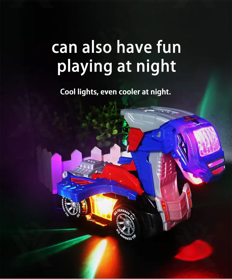 Dinosaur Engineering Car Toy, Deformation Dinosaur Robot Car Toy · TV10212 · detail image 3 of 8