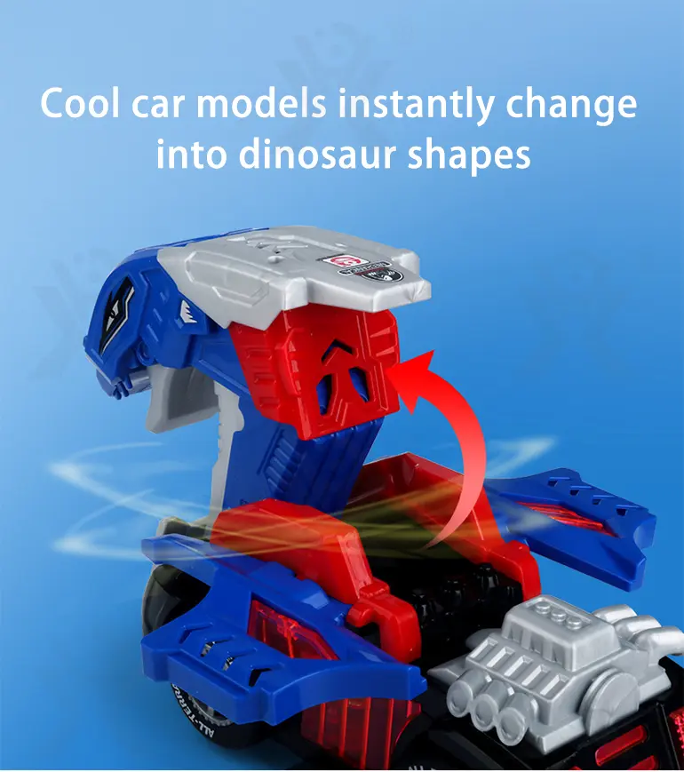 Dinosaur Engineering Car Toy, Deformation Dinosaur Robot Car Toy · TV10212 · detail image 4 of 8