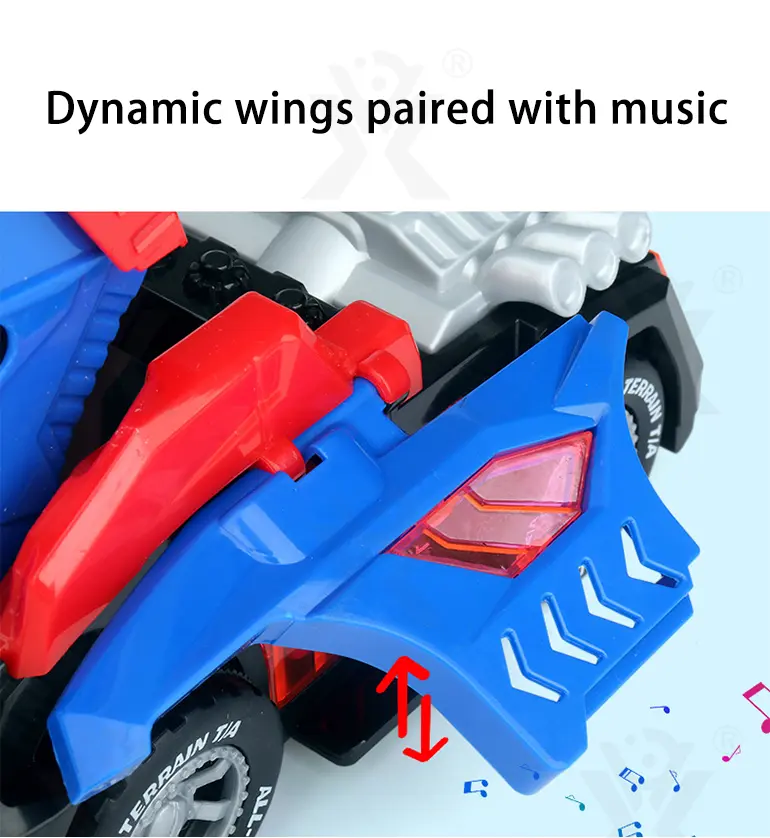 Dinosaur Engineering Car Toy, Deformation Dinosaur Robot Car Toy · TV10212 · detail image 5 of 8
