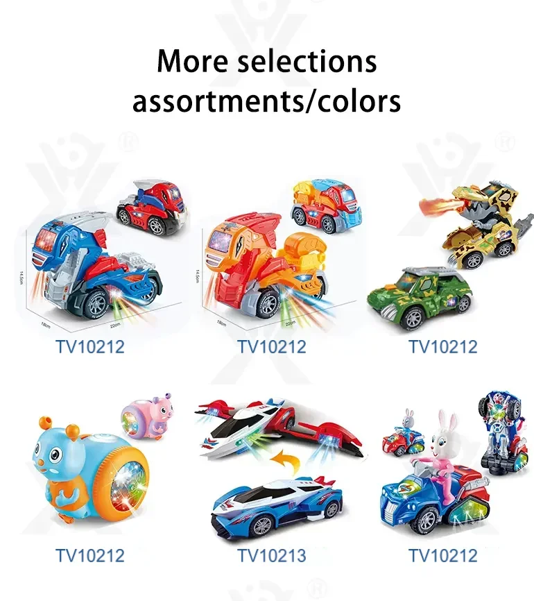 Dinosaur Engineering Car Toy, Deformation Dinosaur Robot Car Toy · TV10212 · detail image 7 of 8