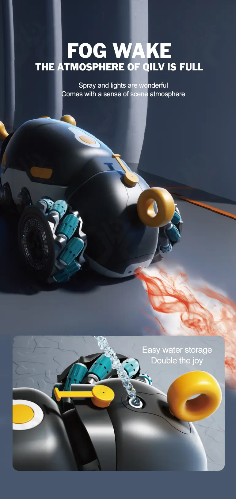 RC Bionic Caterpillar Stunt Car Toys · TV10209 · detail image 7 of 10