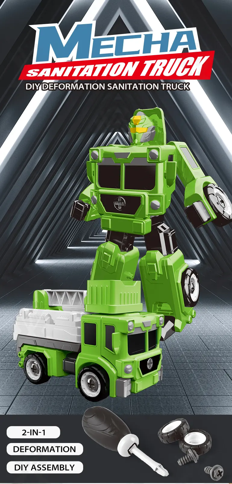 DIY Transforming Car Toy · TV10189 · detail image 1 of 7