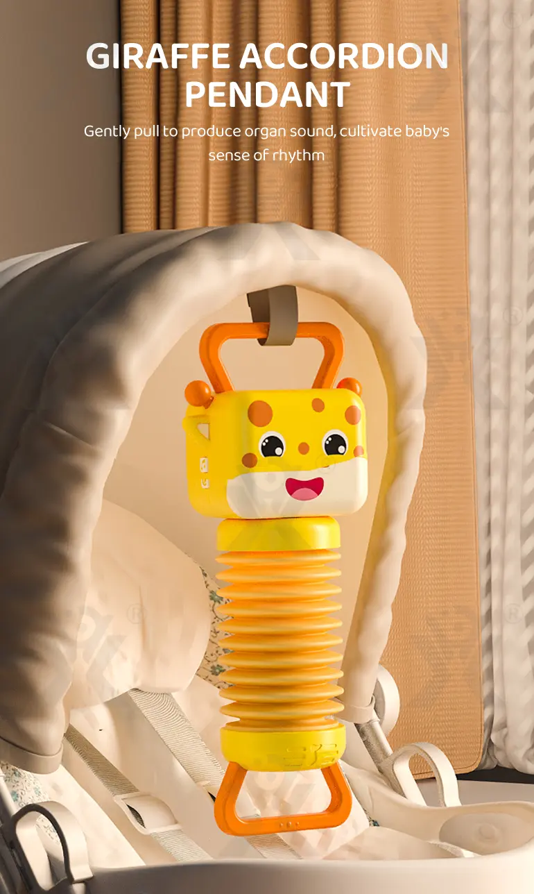 Giraffe Accordion Toy, Musical Toy · TV10193 · detail image 1 of 12