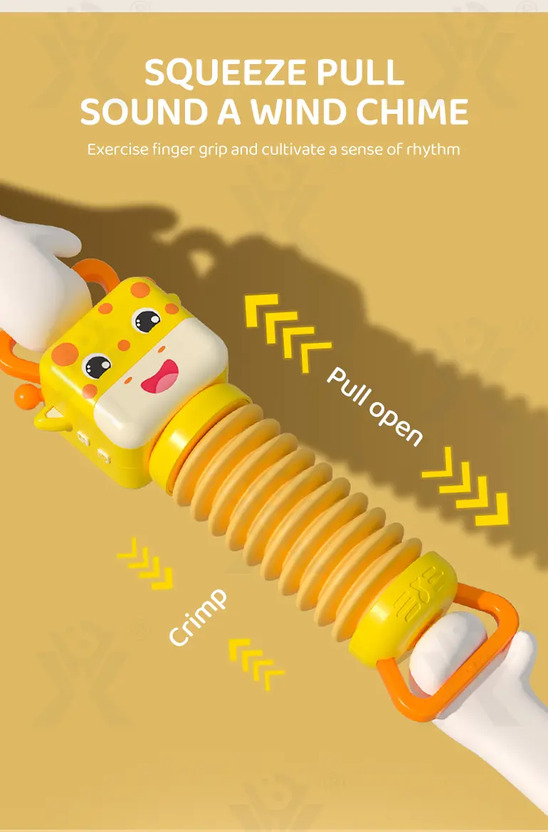 Giraffe Accordion Toy, Musical Toy · TV10193 · detail image 5 of 12